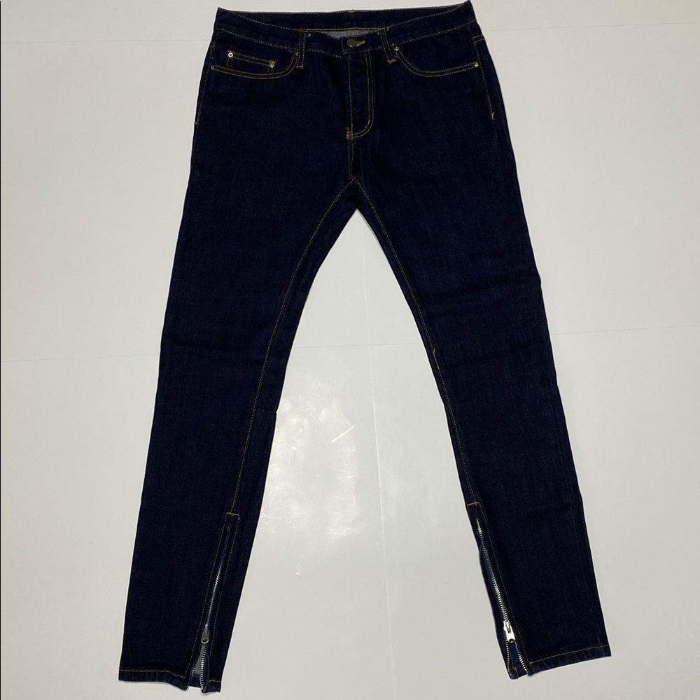 MNML Dark Indigo Denim Jeans - Picture 4 of 11